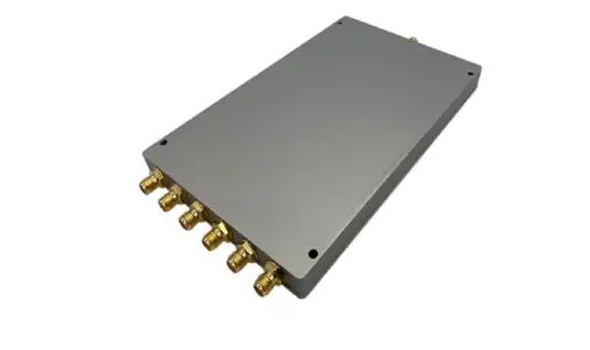 600-6000MHz 6 Way Wilkinson Power Splitter